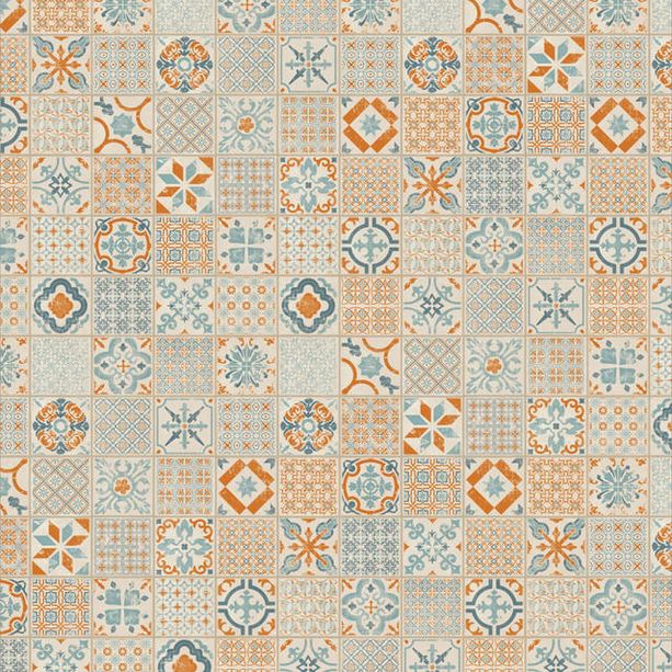 Dismar Tarkett Vinílico Starfloor Click 30 - 36001003_RETRO ORANGE BLUE