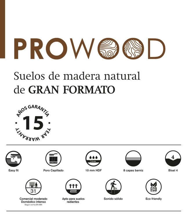 Gold PROWOOD INFORMACIÓN